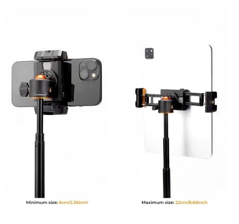 پایه نگهدارنده تبلت و گوشی K&F Concept مدل KF31.095 — تصویر ۳