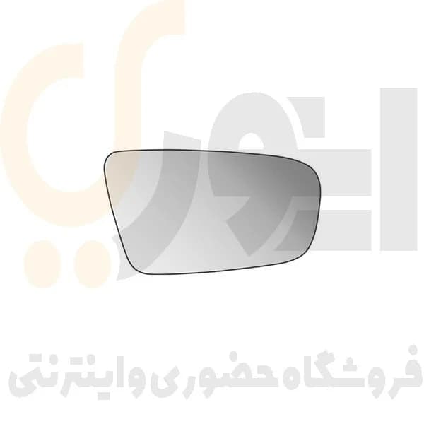 شیشه آینه با کفه راست رانا پلاس (R) بدون گرمکن کوژ آبگین مبین