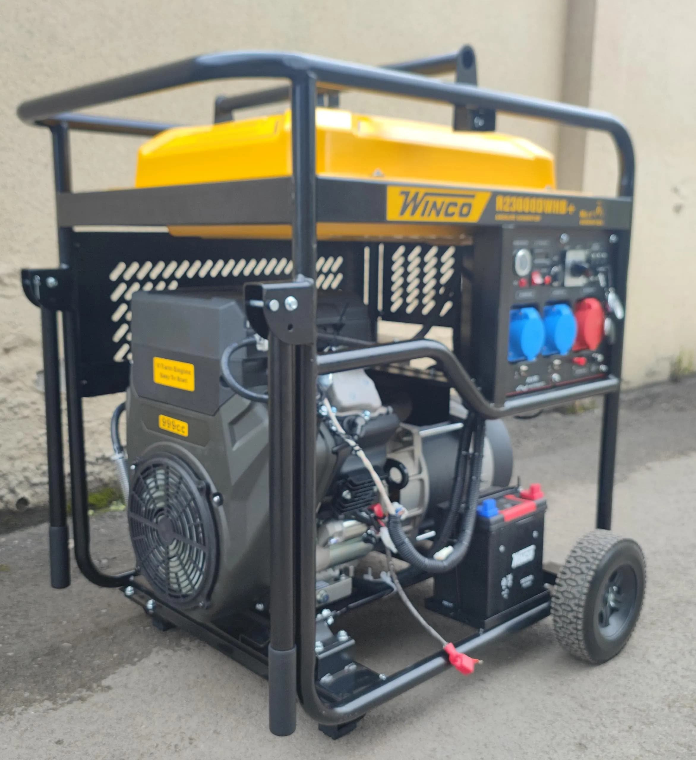 موتور برق بنزینی وینکو 16 کیلووات مدل +R23000DWHB — تصویر ۲