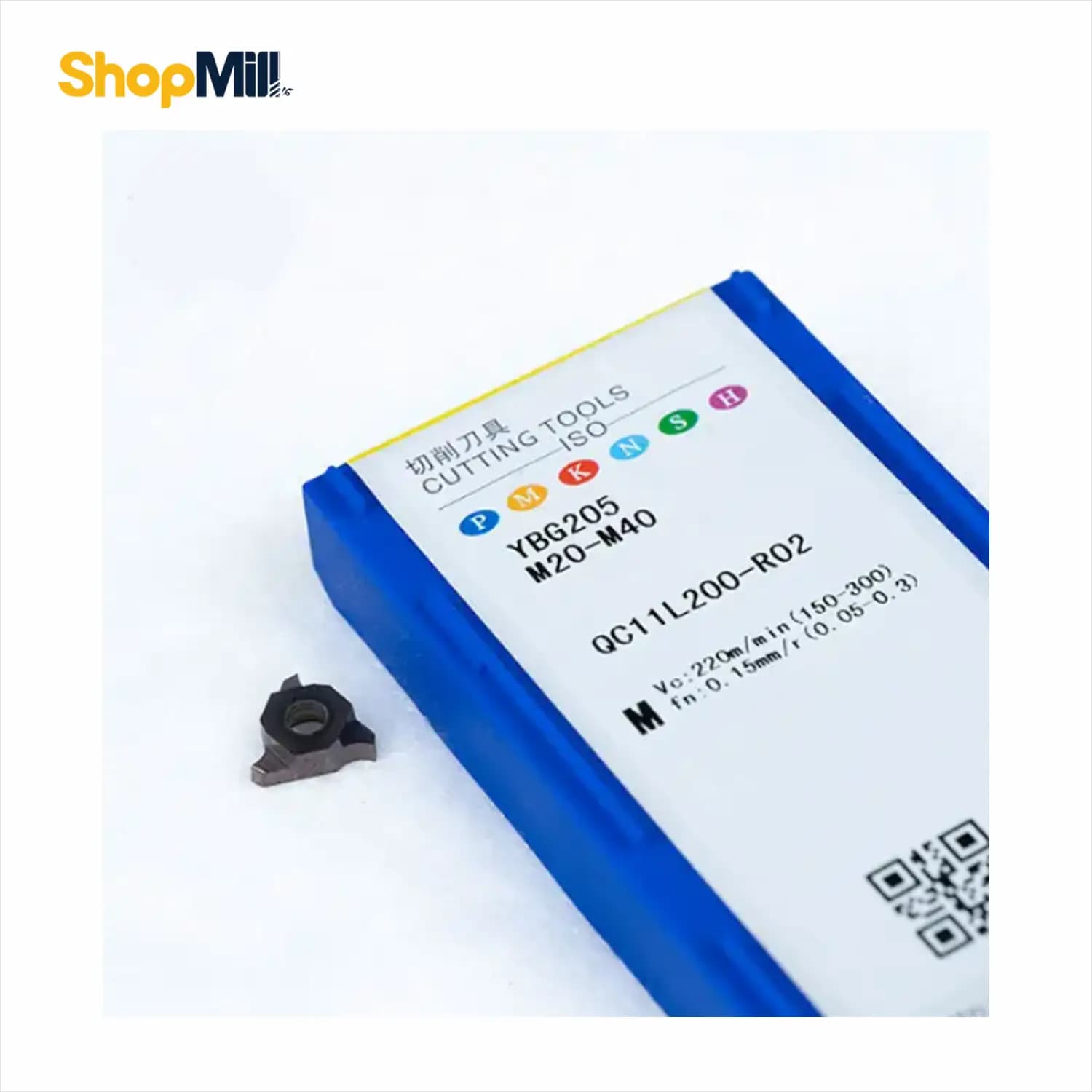 اینسرت زد سی سی (ZCC.CT) مدل QC11L200-R02 YBG205 — تصویر ۳