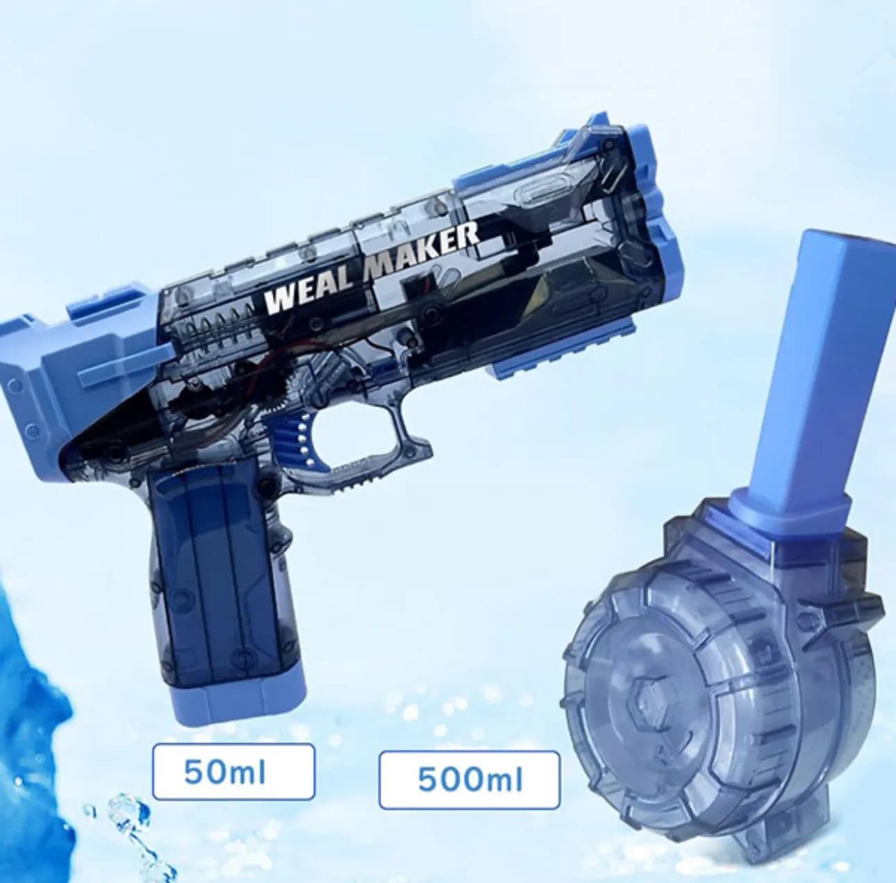 تفنگ کلت آب‌پاش طرح رگبار مدل WEAL MAKER