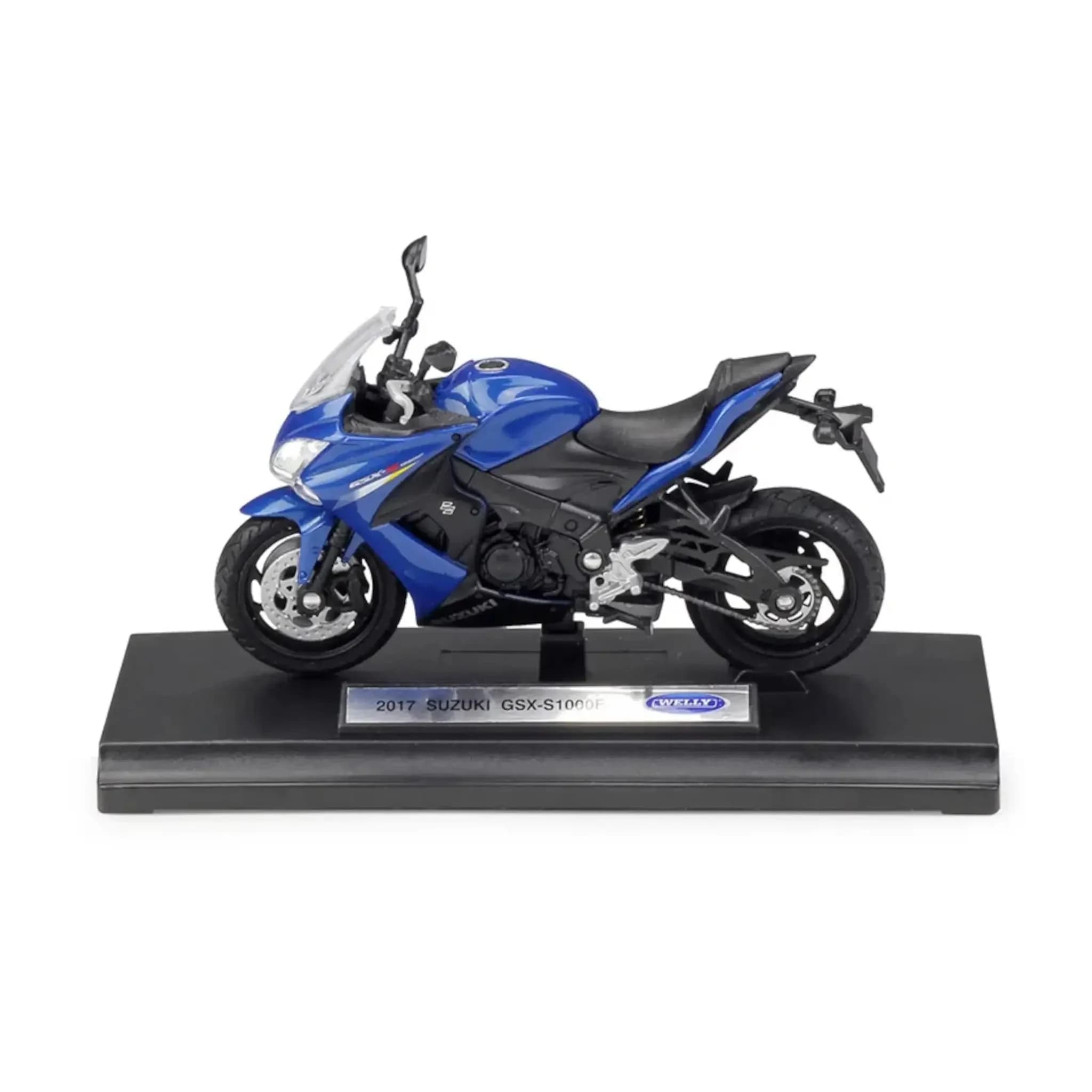 ماکت موتور فلزی جور مقیاس 1:18 برند WELLY مدل Suzuki GSX-S1000F