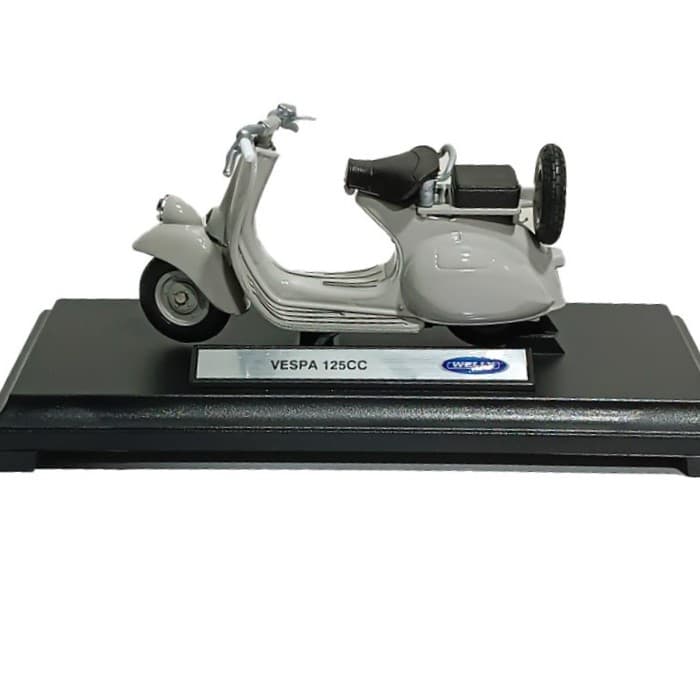ماکت موتور فلزی جور مقیاس 1:18 برند WELLY مدل Vespa 125CC