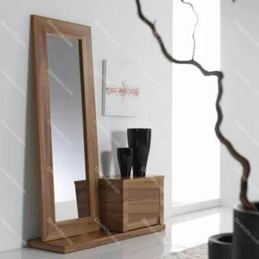 آینه قدی به همراه دراور دو کشو کد DC108
