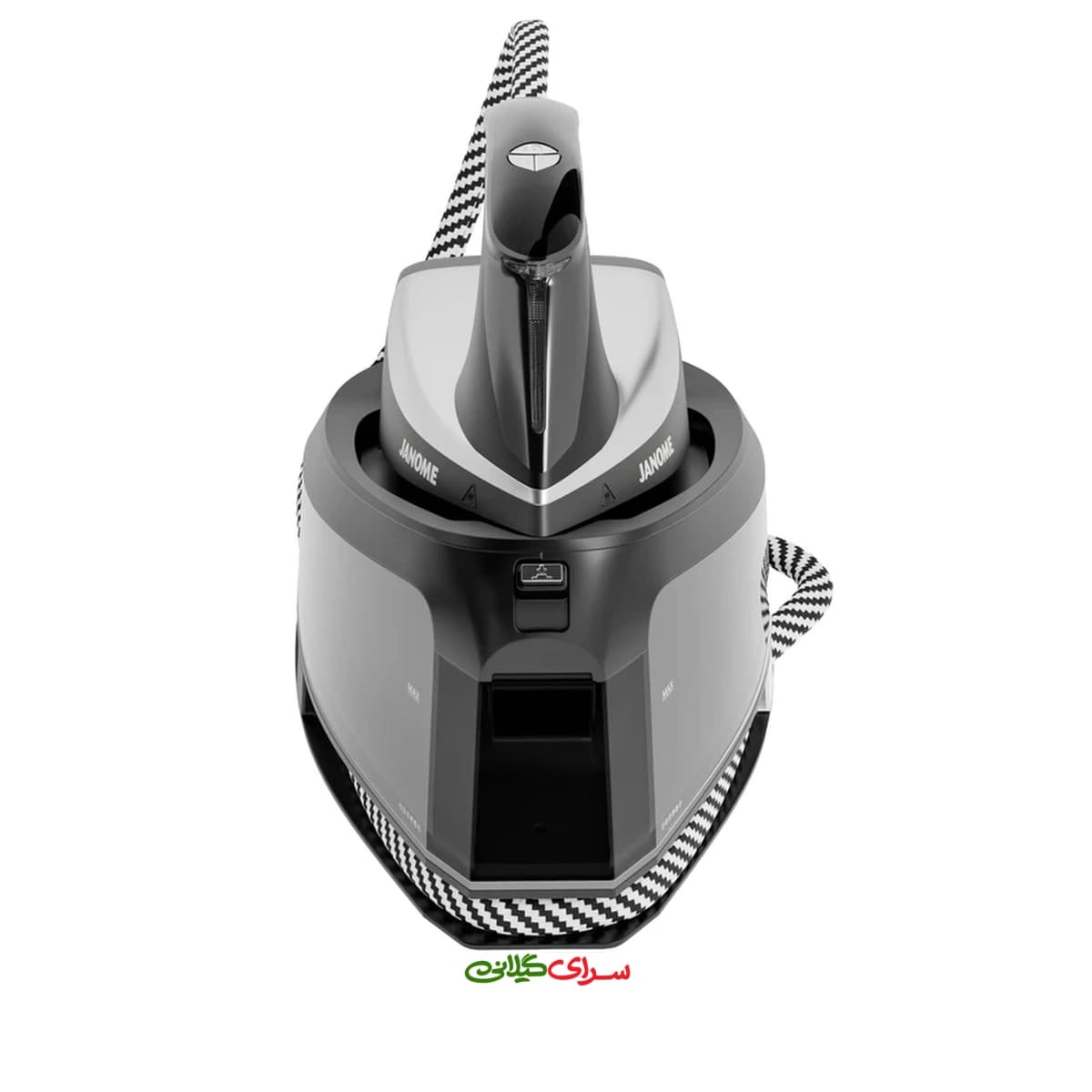 اتو بخار مخزن دار 2200 وات کفی AIRGLIDE مشکی ژانومه مدل SE2540 — تصویر ۲