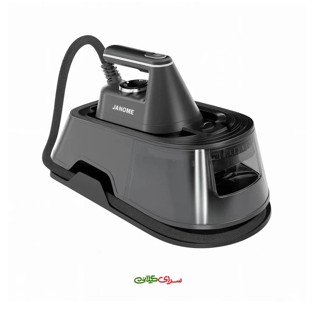 اتو بخار مخزن دار 2400 وات کفی AIRGLIDE مشکی ژانومه مدل SE2840