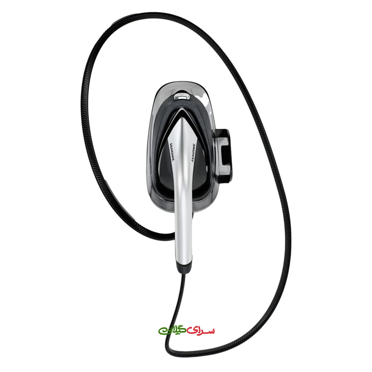 اتو بخار گر 1600 وات کفی AIRGLIDE مشکی ژانومه مدل GH2540 — تصویر ۴