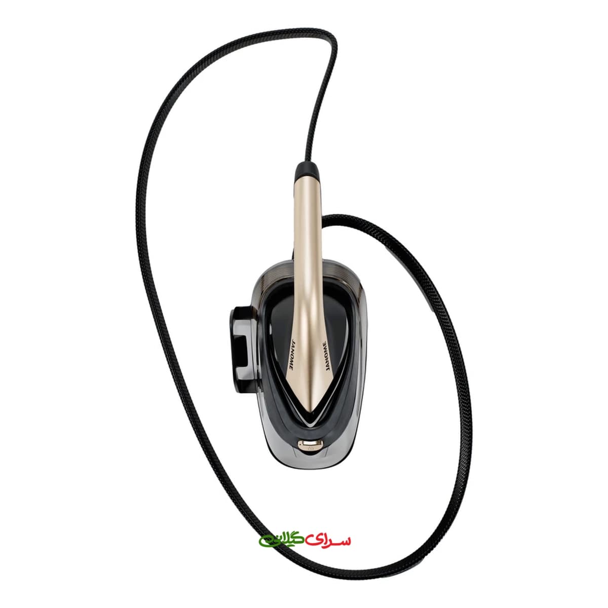 اتو بخار گر 1600 وات کفی AIRGLIDE بژ مشکی ژانومه مدل GH2550 — تصویر ۳