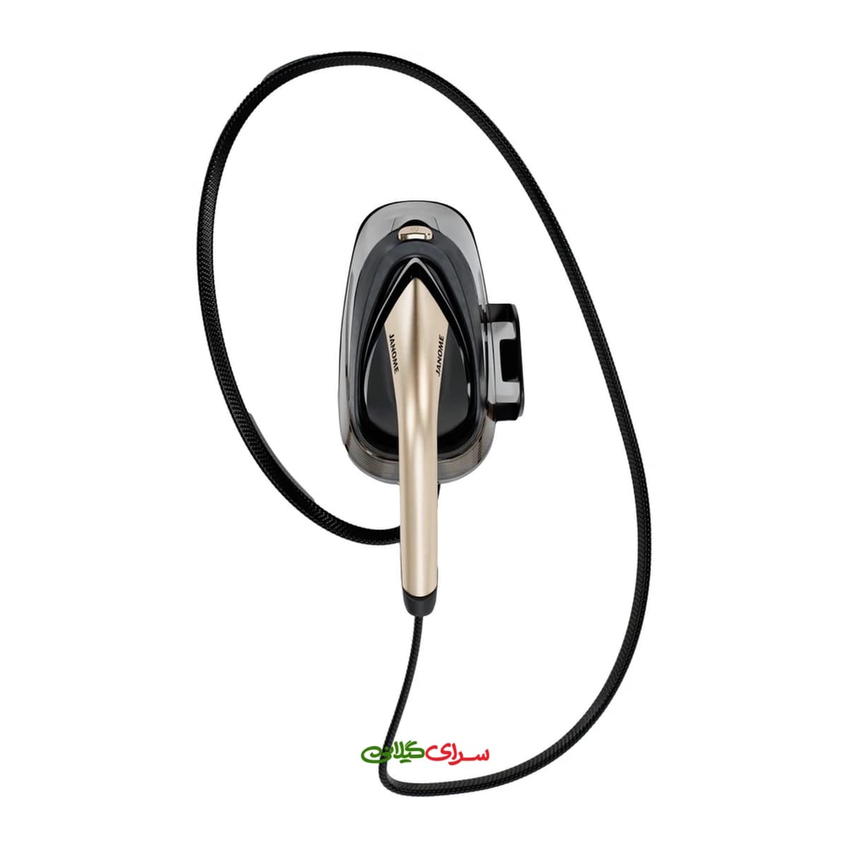 اتو بخار گر 1600 وات کفی AIRGLIDE بژ مشکی ژانومه مدل GH2550 — تصویر ۲
