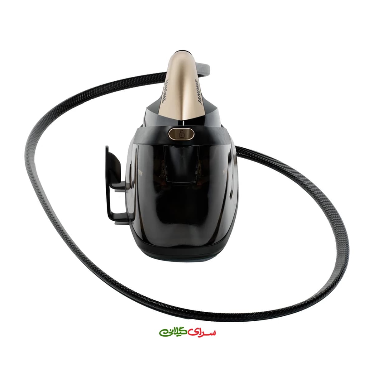 اتو بخار گر 1600 وات کفی AIRGLIDE بژ مشکی ژانومه مدل GH2550 — تصویر ۴