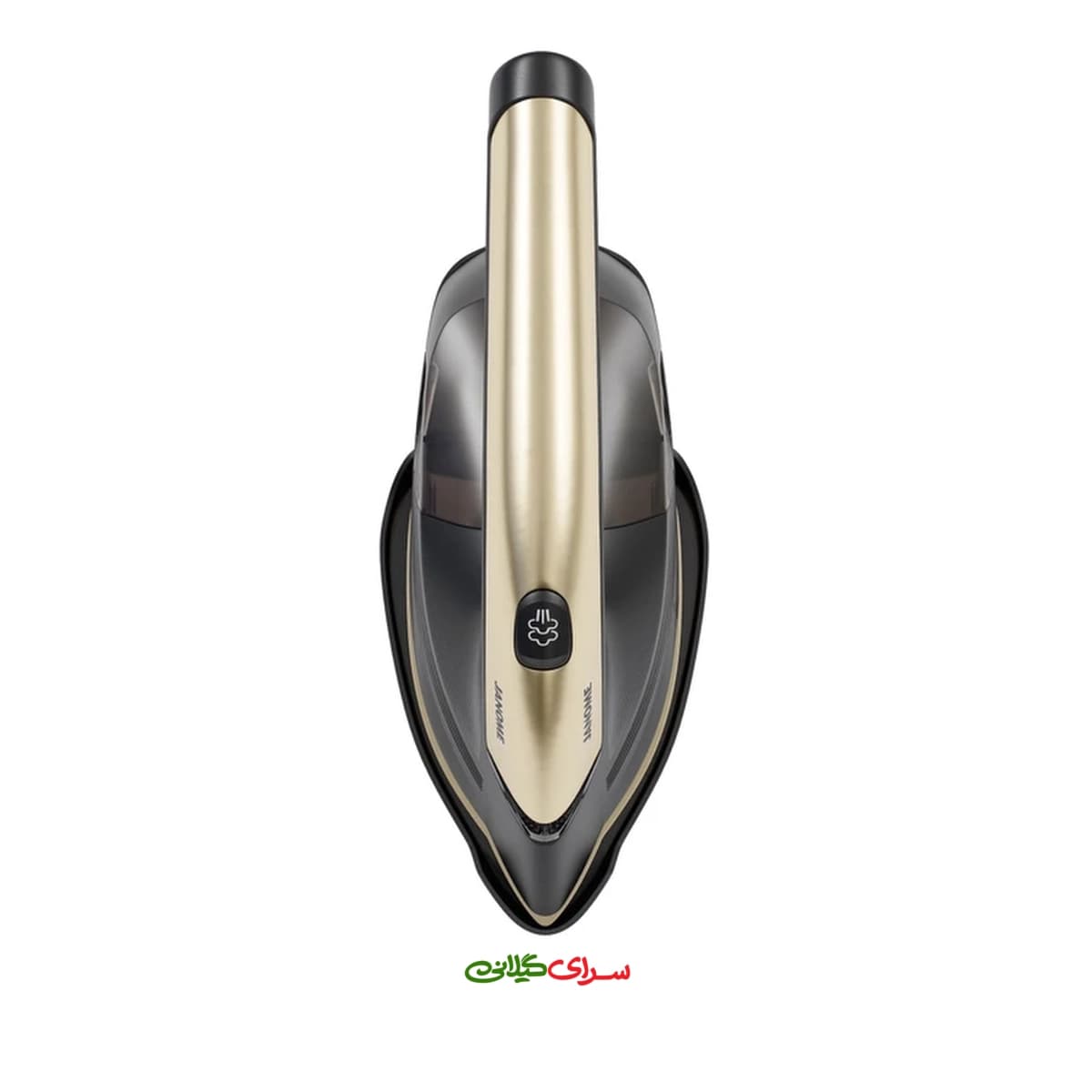 اتو بخار گر 1600 وات کفی AIRGLIDE بژ مشکی ژانومه مدل GH3550 — تصویر ۵