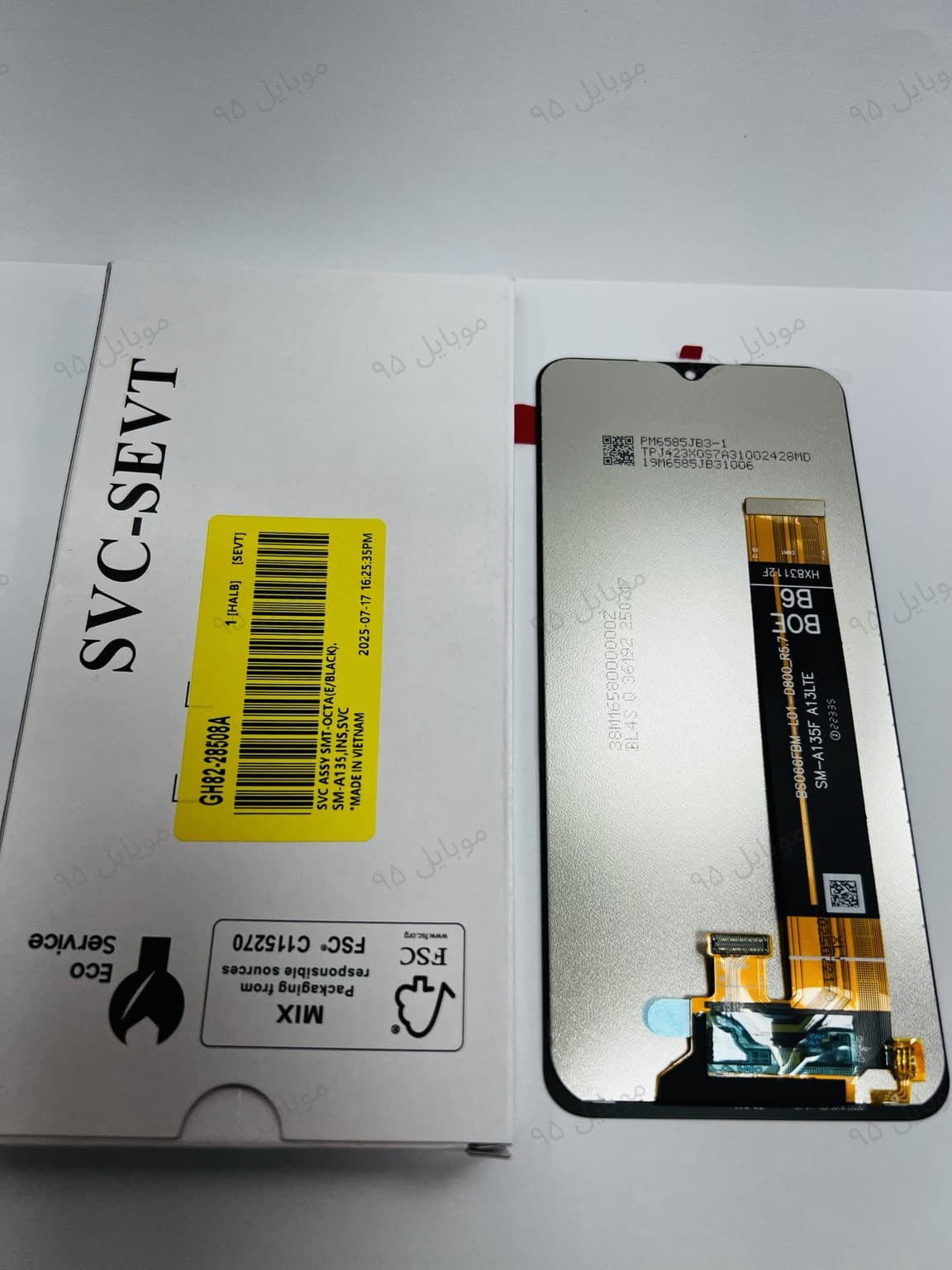 تاچ ال سی دی سامسونگ شرکت A13,a137 LTE — تصویر ۲
