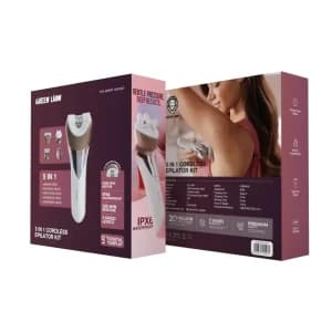 کیت اپیلاتور بی‌سیم 5 در 1 گرین Green Lion 5 in 1 Cordless Epilator Kit — تصویر ۸