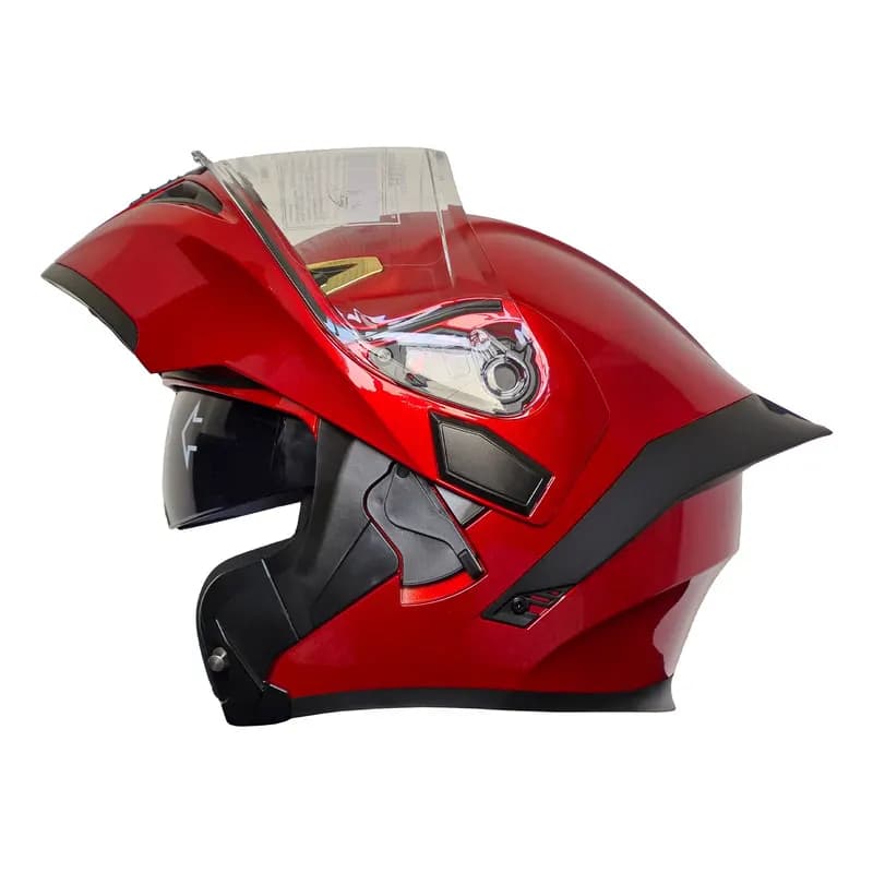 کلاه کاسکت مدل Qike_Spoiler_Red — تصویر ۲