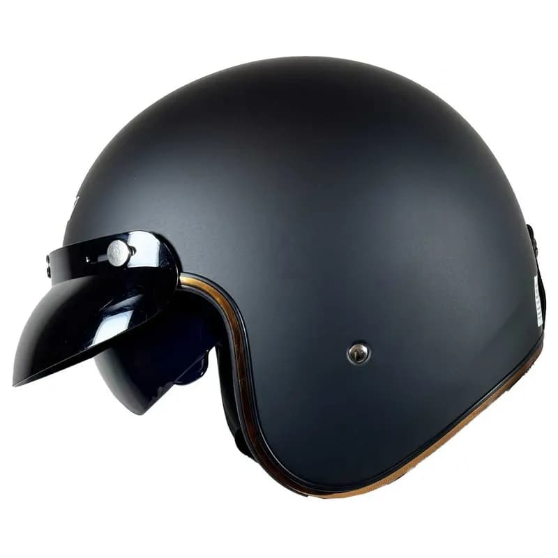 کلاه کاسکت دی ای وان مدل Vespa_Matt_Black — تصویر ۲