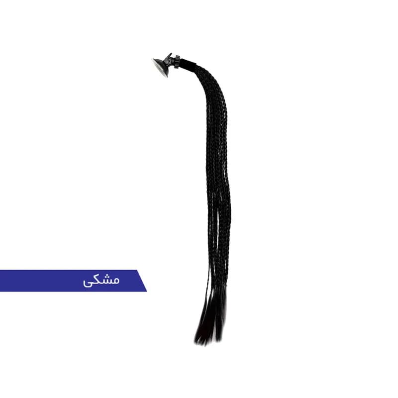 دکور کلاه کاسکت داتینو مدل موی دم اسبی طرح بافت — تصویر ۳