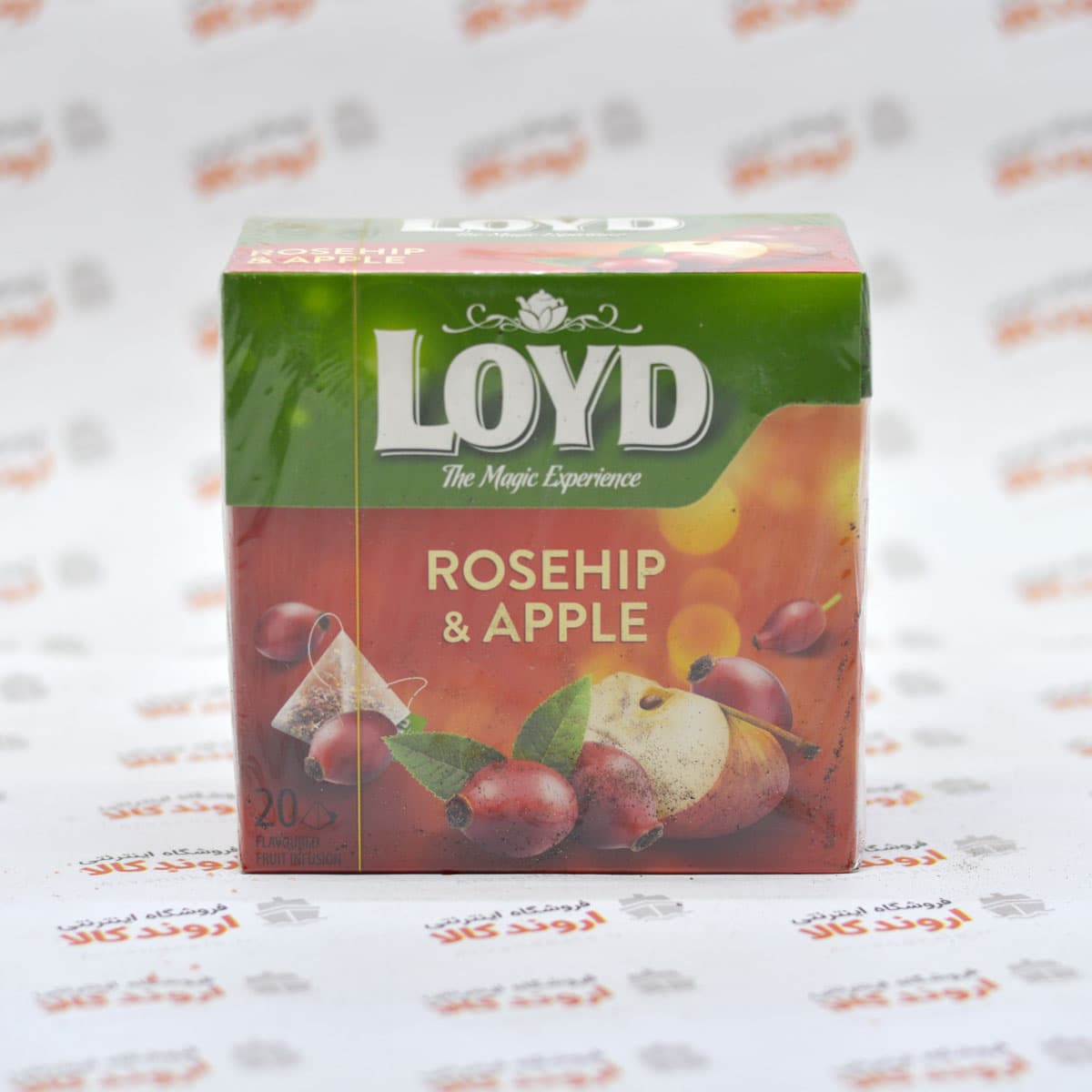 چای گل سرخ لوید LOYD مدل ROSEHIP & APPLE