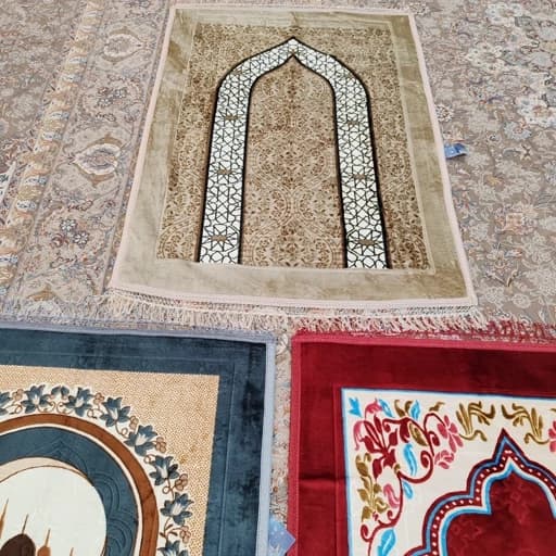 سجاده مخمل برجسته خارجی سایز بزرگ ترمز دار طبی — تصویر ۶