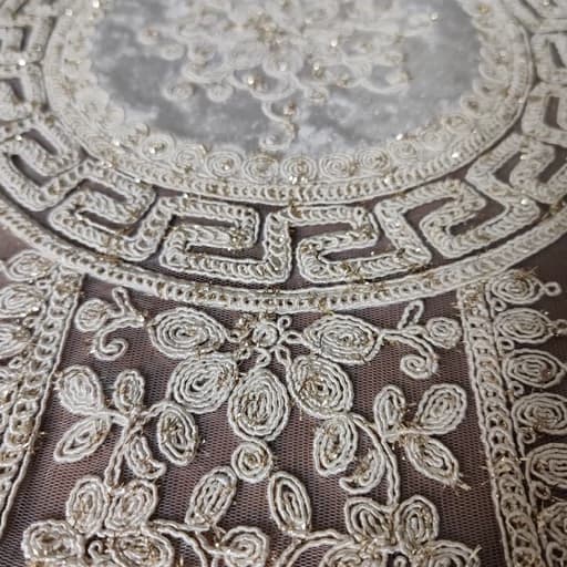 رانر غذاخوری و کنسولی دانتل مخمل ترک طرح ورساچه — تصویر ۳