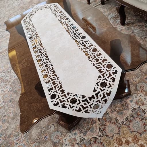 رانر غذاخوری بزرگ پتینه طرح اسلیمی جدید — تصویر ۶