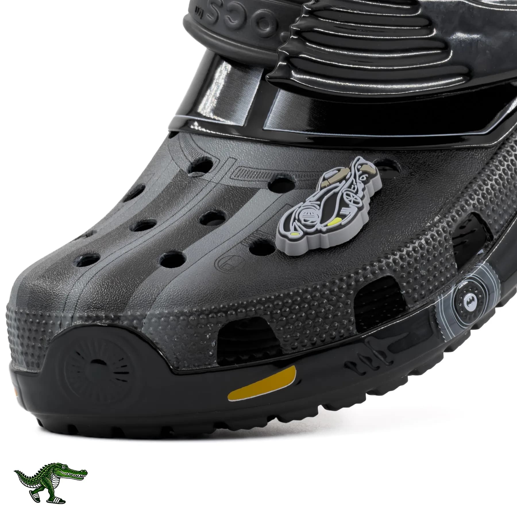 کراکس بتمن بتموبیل مشکی زنانه و مردانه | Batman Batmobile Classic Clog — تصویر ۷