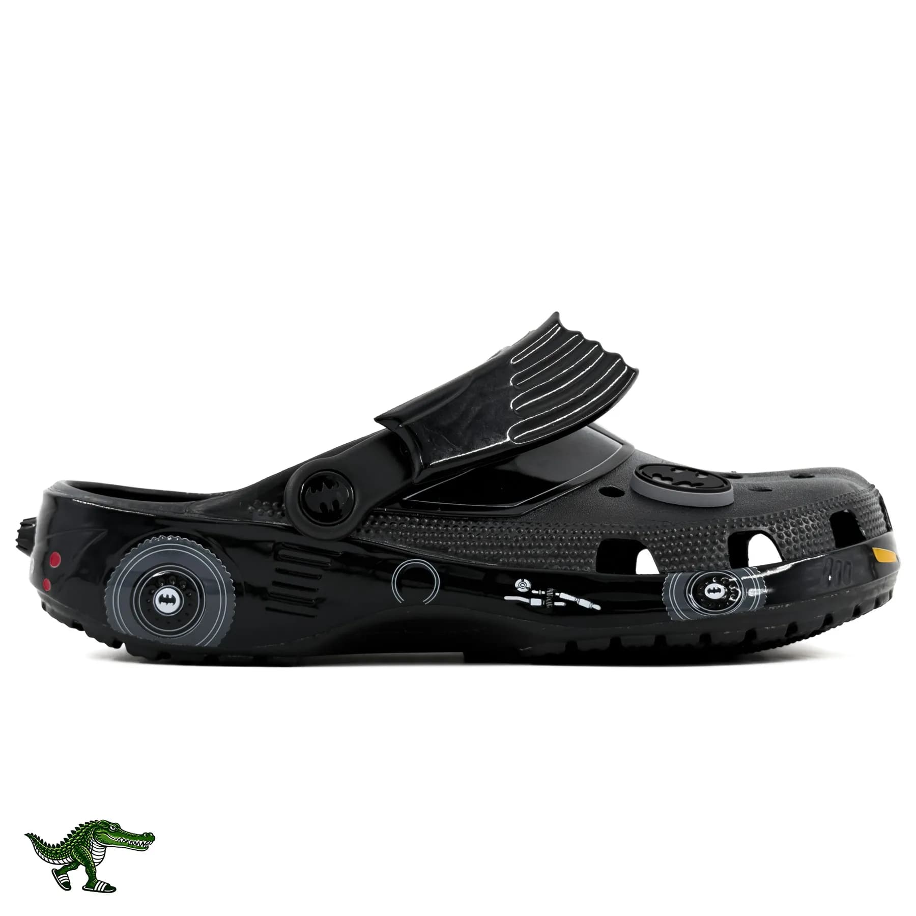 کراکس بتمن بت‌موبیل مشکی زنانه و مردانه | Batman Batmobile Classic Clog