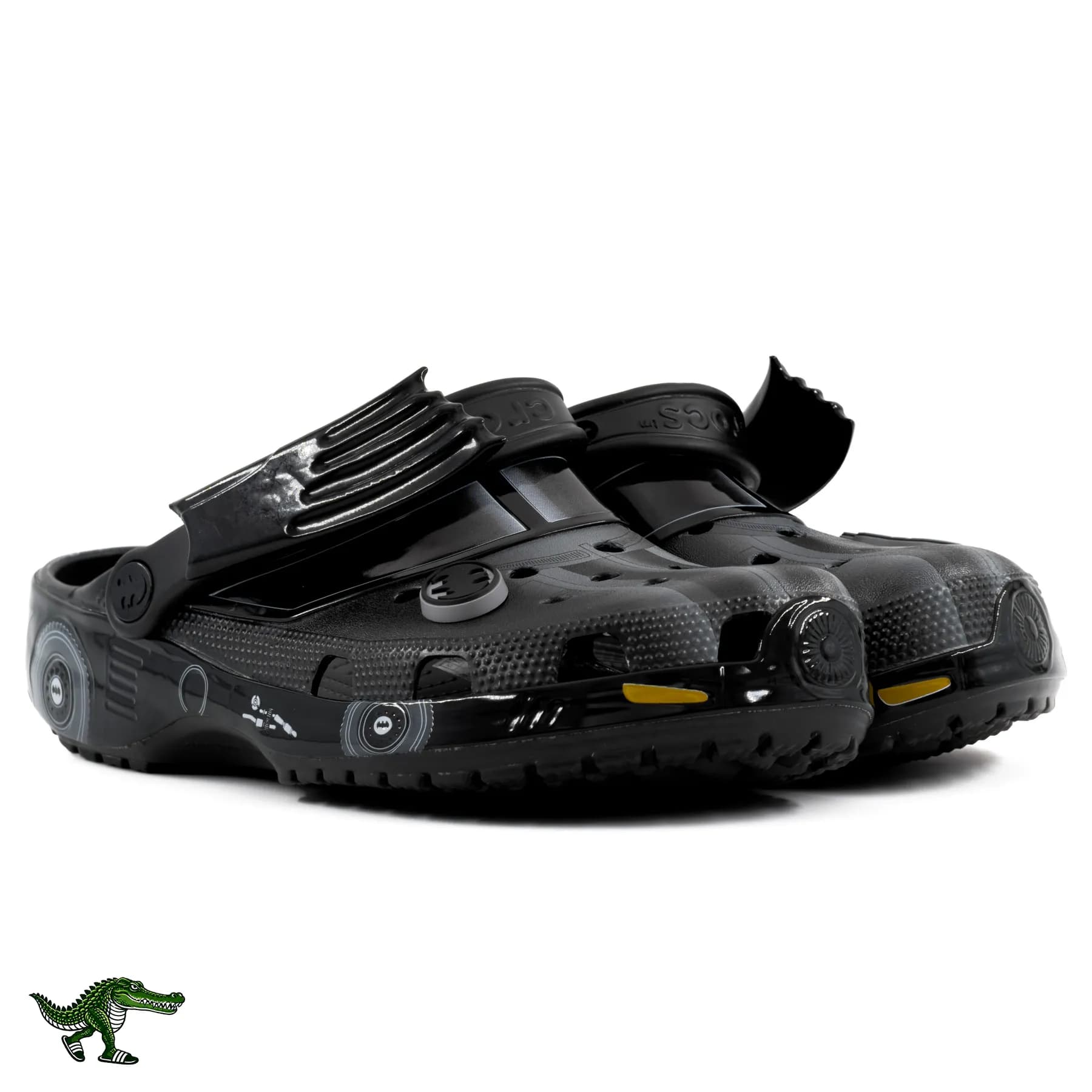 کراکس بتمن بتموبیل مشکی زنانه و مردانه | Batman Batmobile Classic Clog — تصویر ۲