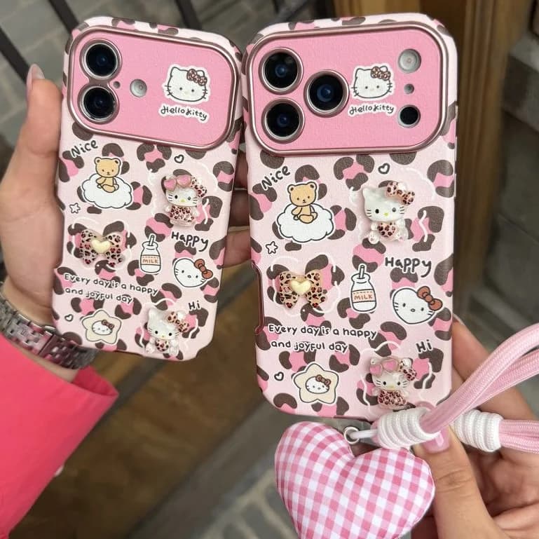 قاب pink kitty leopard (آیفون) — تصویر ۲