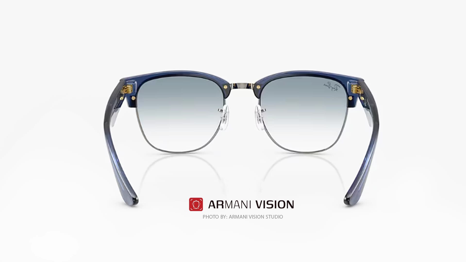عینک ری بن RAYBAN – CLUB MASTER REVERSE – RB R0504 – 670879 — تصویر ۷
