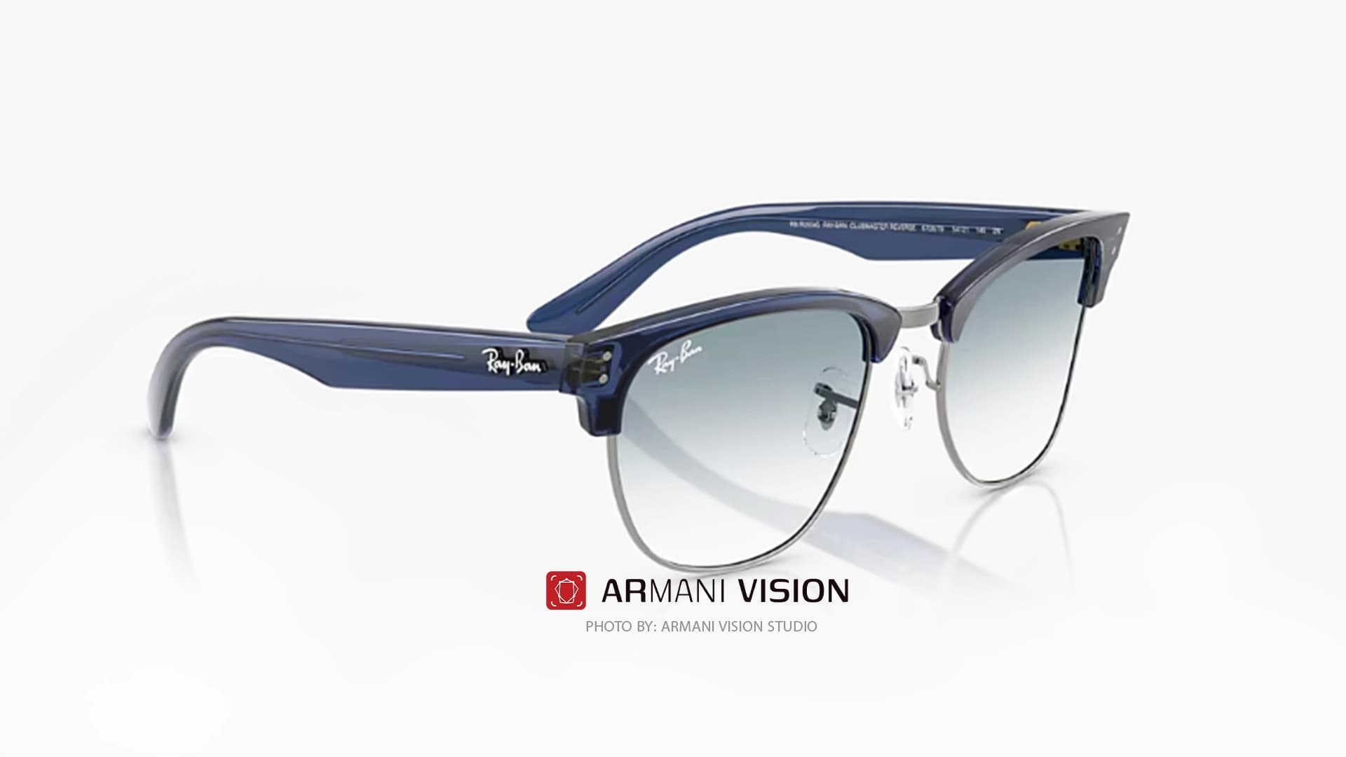 عینک ری بن RAYBAN – CLUB MASTER REVERSE – RB R0504 – 670879 — تصویر ۴