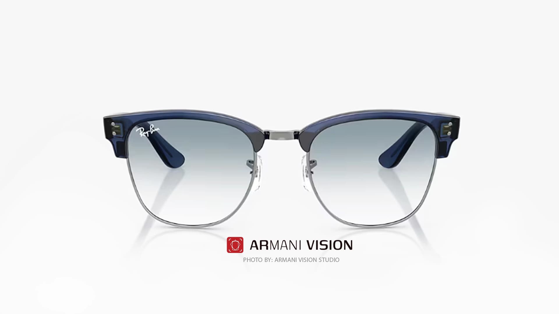عینک ری بن RAYBAN – CLUB MASTER REVERSE – RB R0504 – 670879 — تصویر ۲