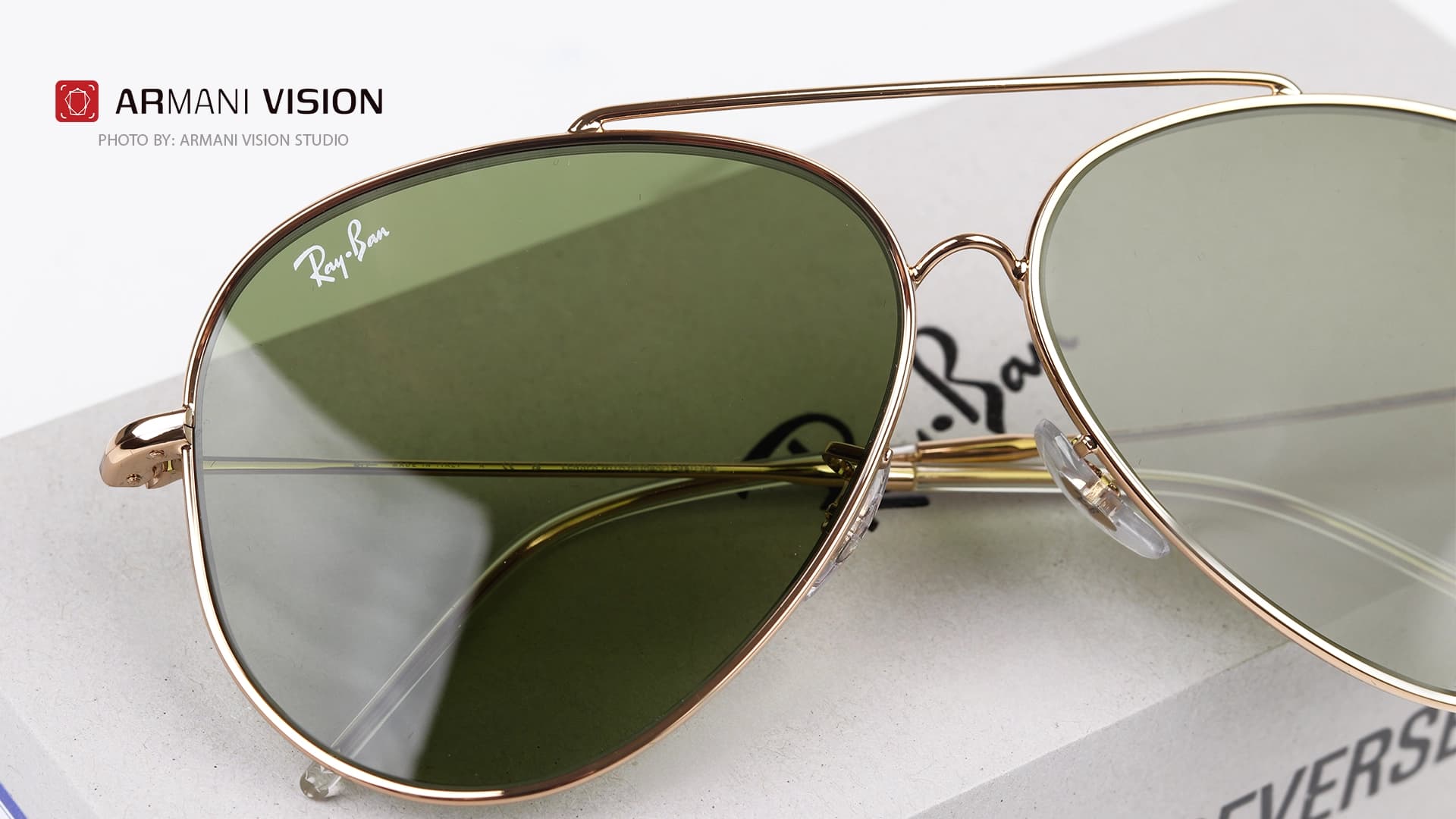 عینک ری بن RAYBAN – AVIATOR Reverse – RBR0101 – 182 — تصویر ۸
