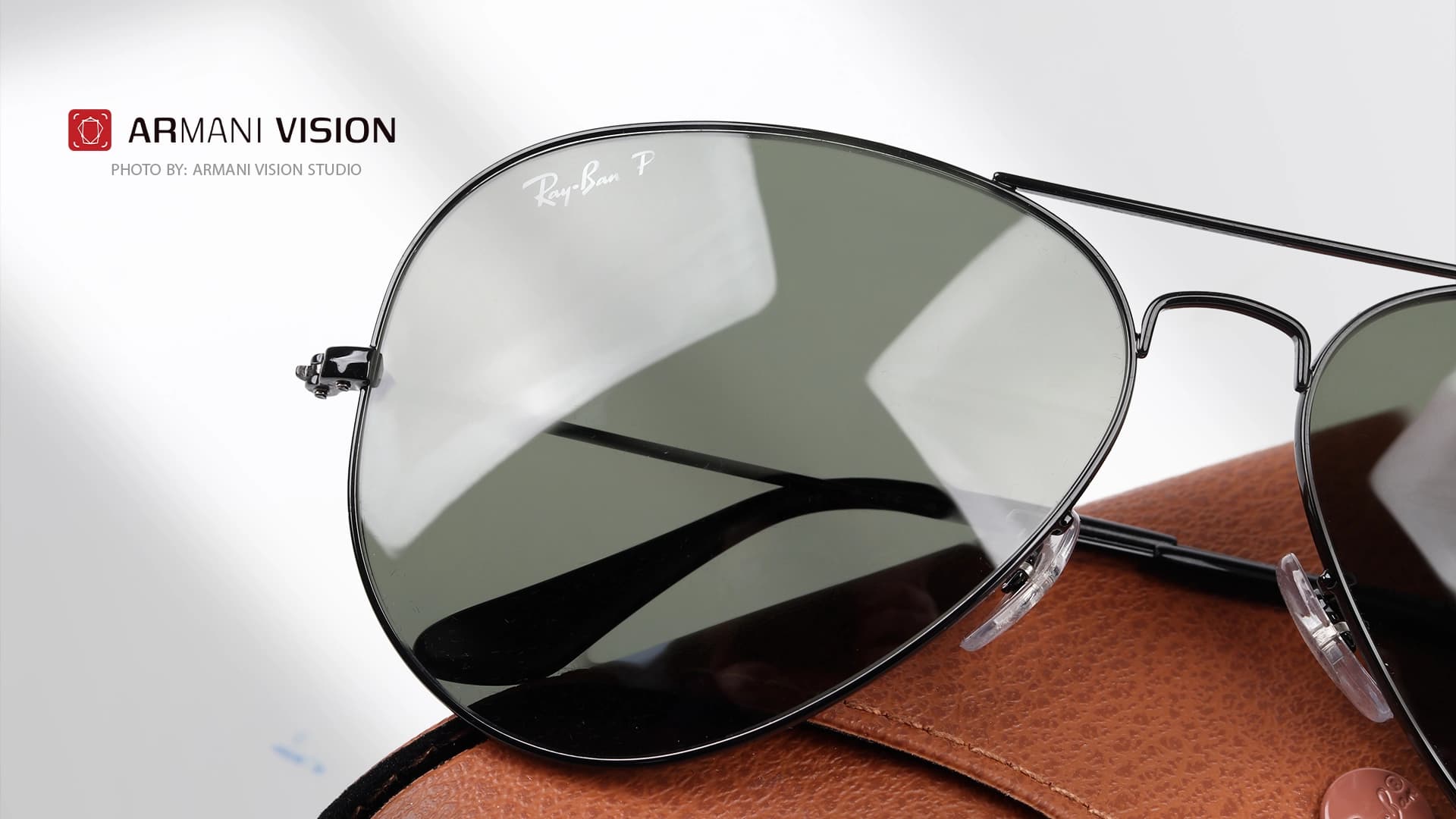 عینک ری بن RAYBAN – AVIATOR LARGE METAL – RB 3025 S2 – 002 / 58 — تصویر ۷