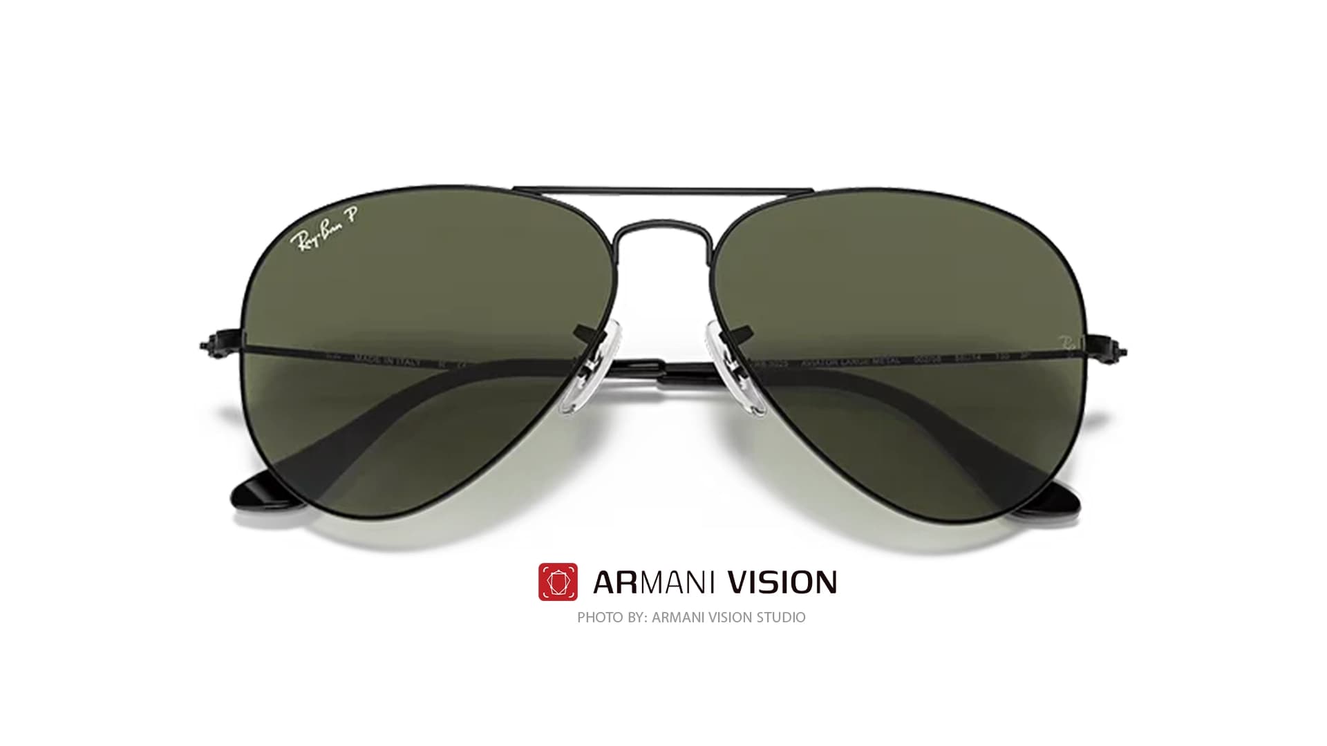 عینک ری بن RAYBAN – AVIATOR LARGE METAL – RB 3025 S2 – 002 / 58 — تصویر ۴