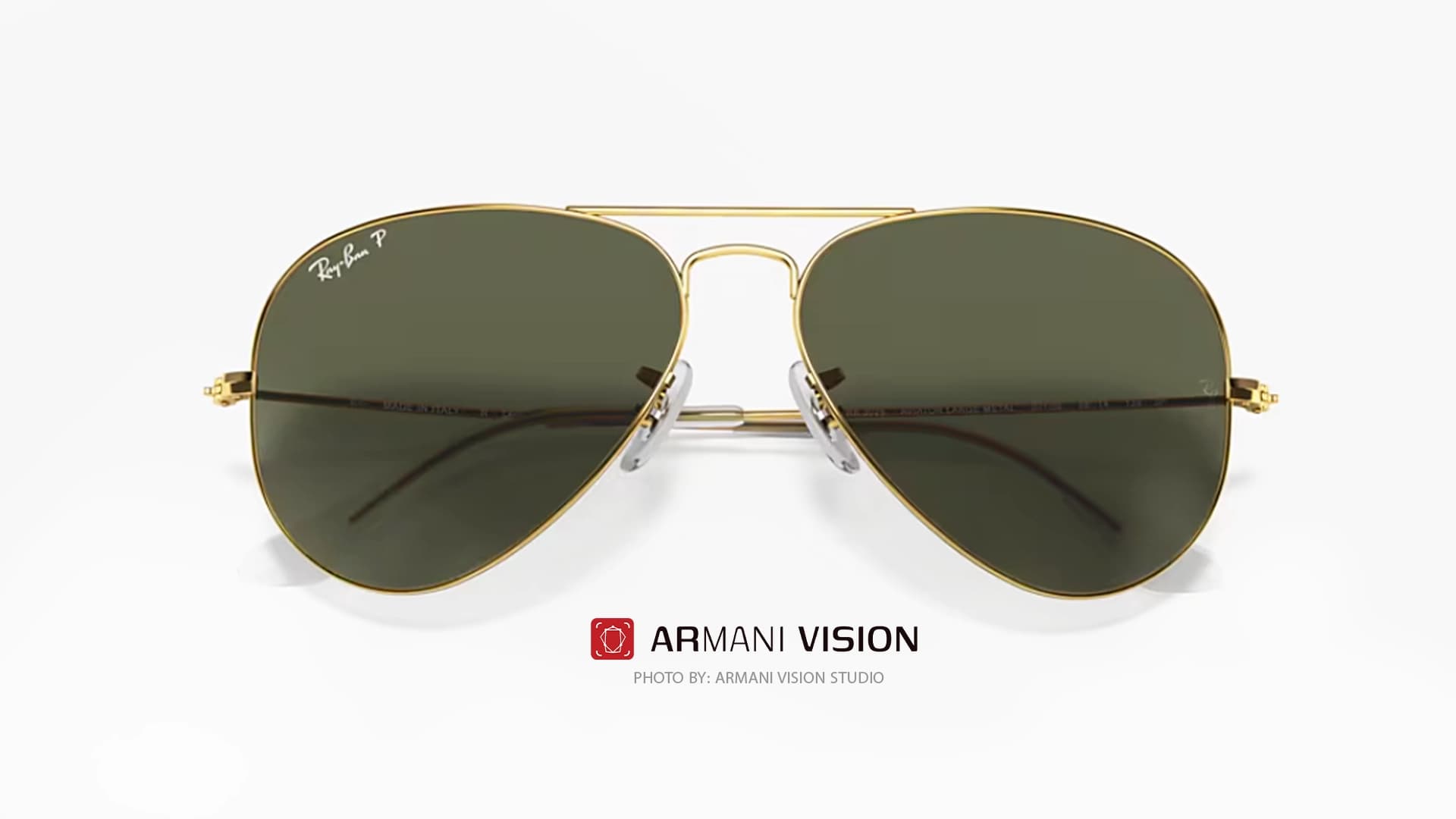 عینک ری بن RAYBAN – AVIATOR LARGE METAL – RB 3025 S1 – 001 / 58 — تصویر ۵