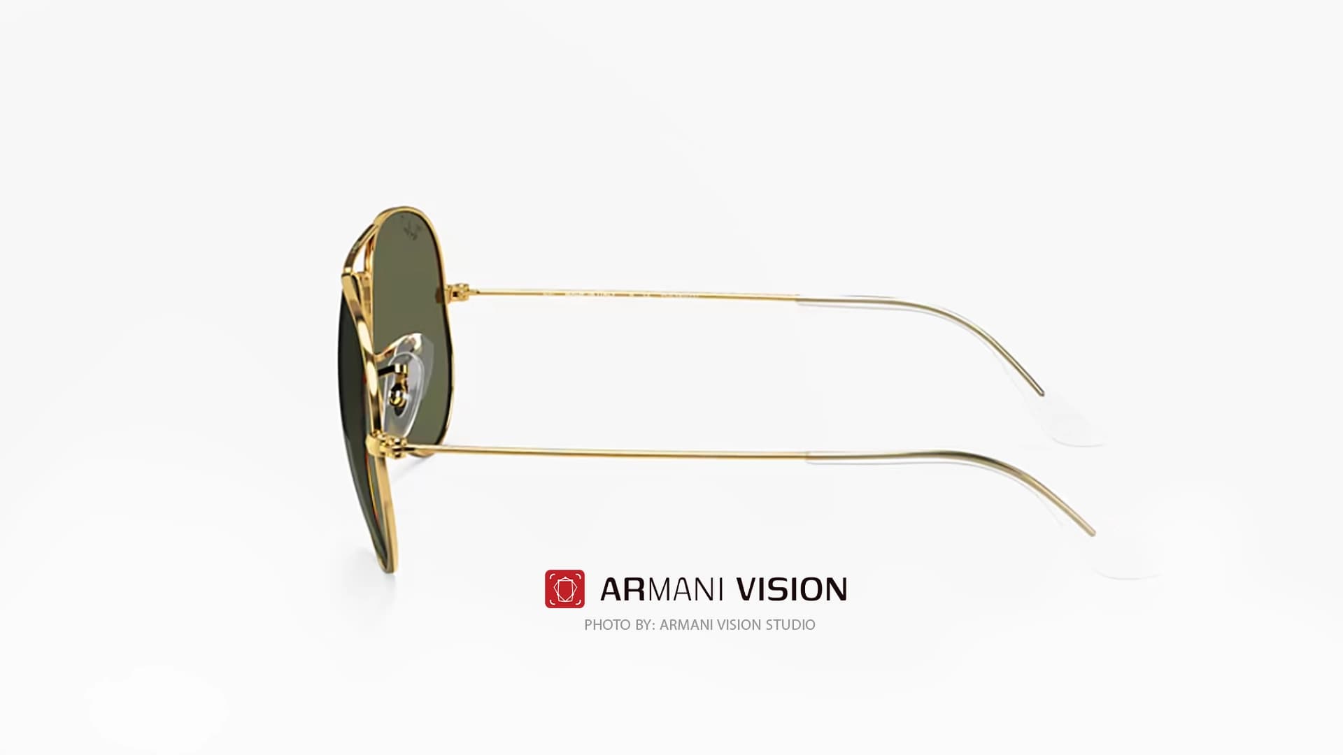 عینک ری بن RAYBAN – AVIATOR LARGE METAL – RB 3025 S1 – 001 / 58 — تصویر ۶