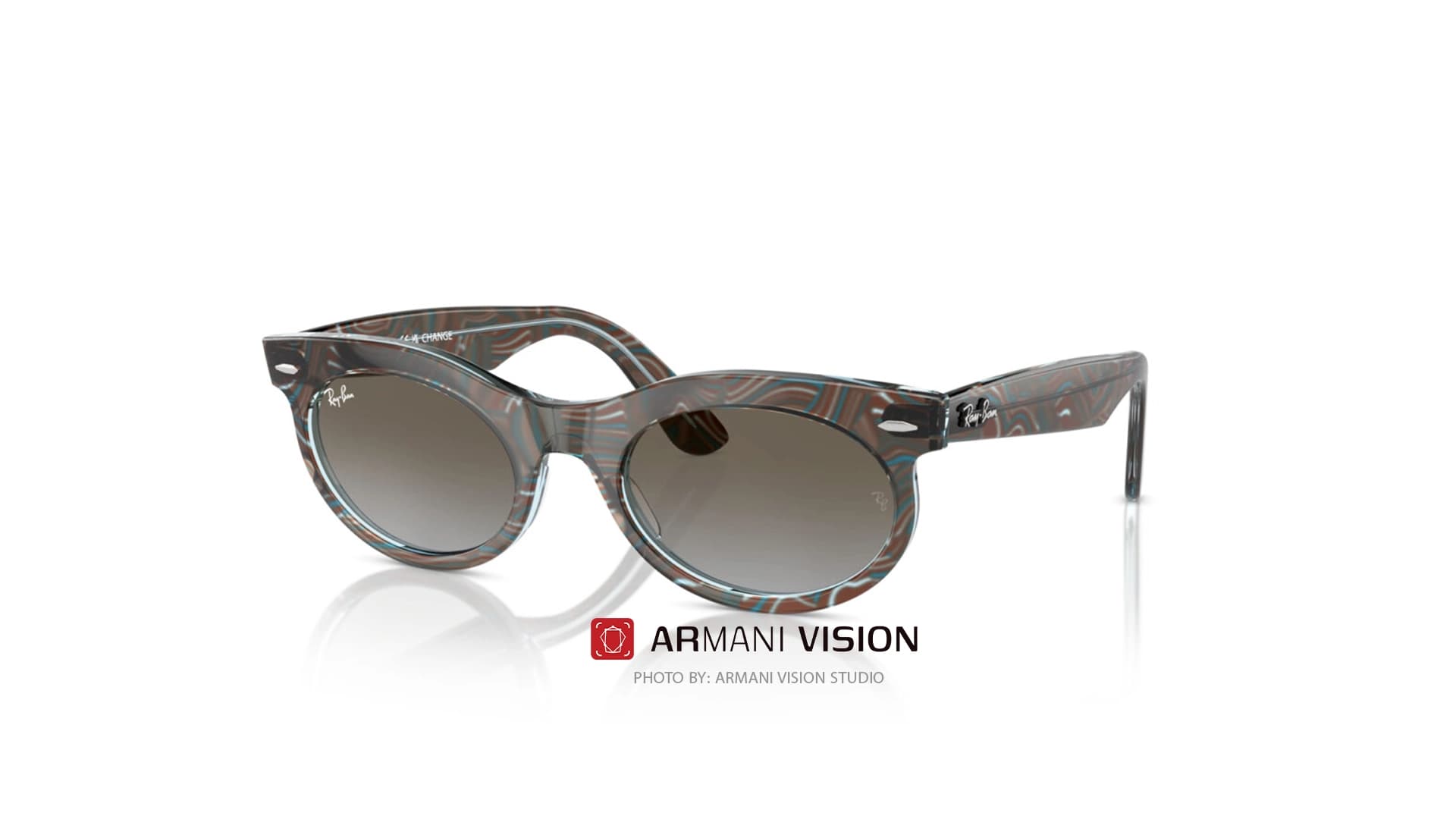 عینک ری بن RAYBAN – WAYFARER OVAL – RB 2242S – 138596 — تصویر ۷