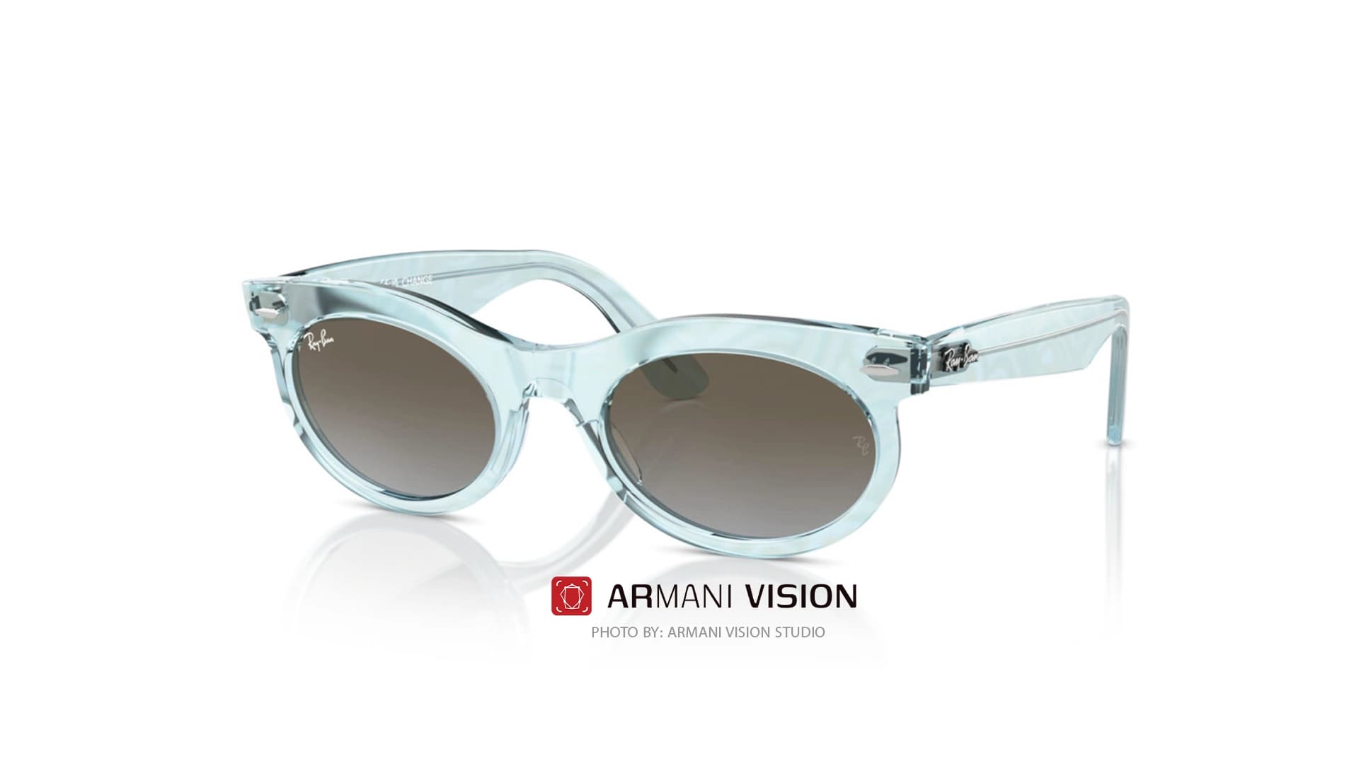 عینک ری بن RAYBAN – WAYFARER OVAL – RB 2242S – 138596 — تصویر ۳