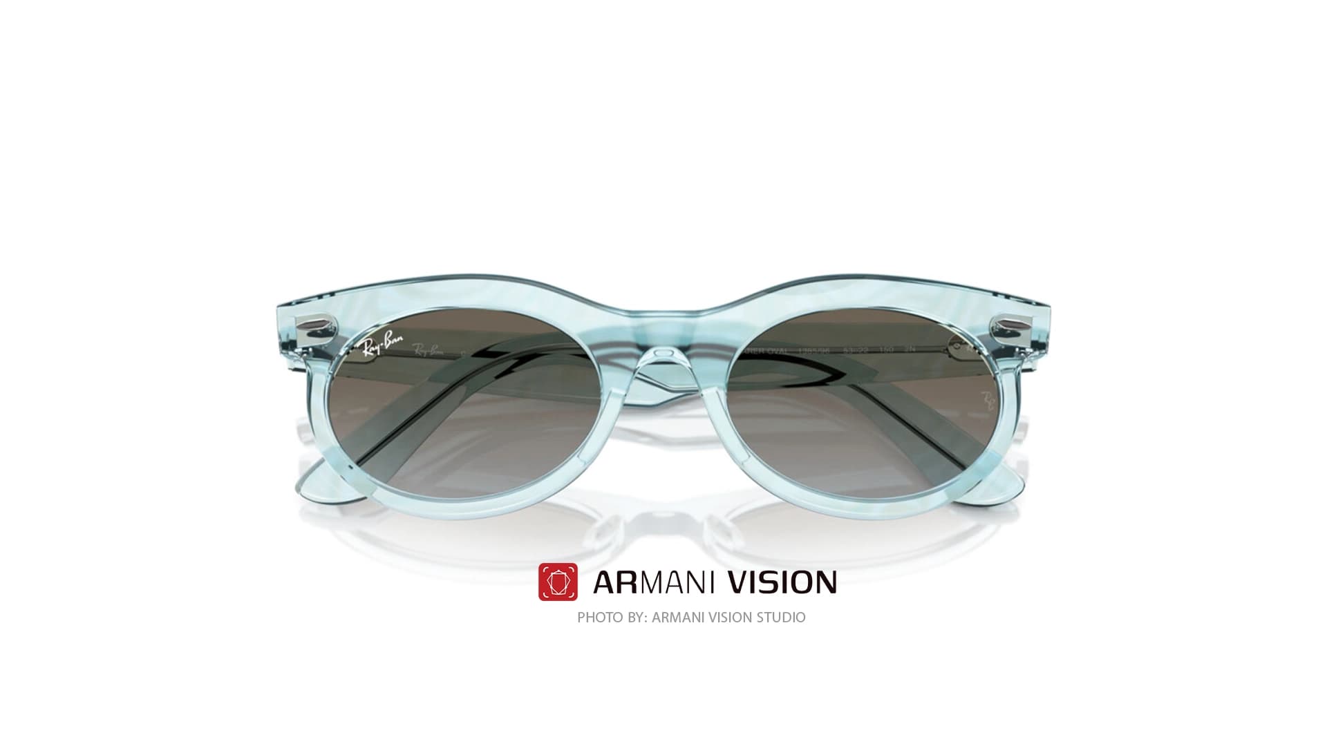 عینک ری بن RAYBAN – WAYFARER OVAL – RB 2242S – 138596 — تصویر ۸