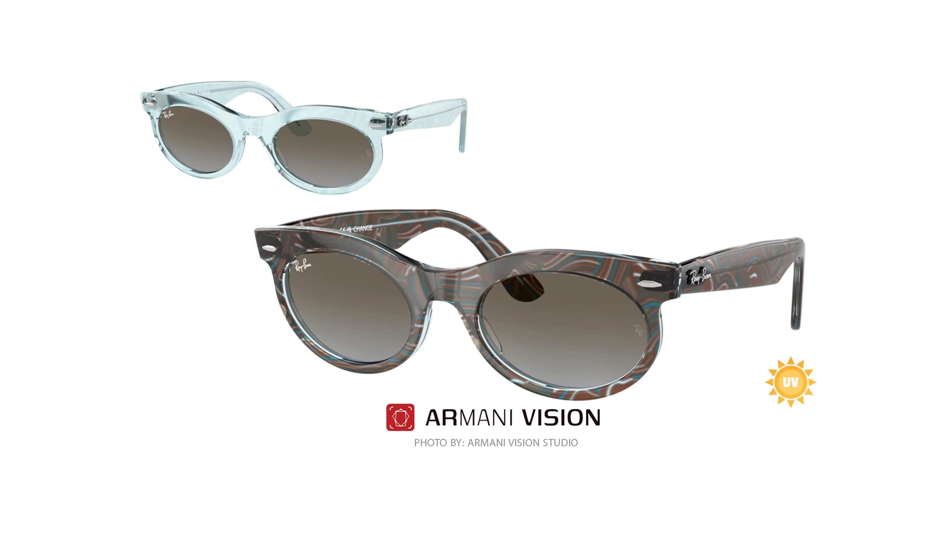 عینک ری بن RAYBAN – WAYFARER OVAL – RB 2242S – 138596 — تصویر ۵