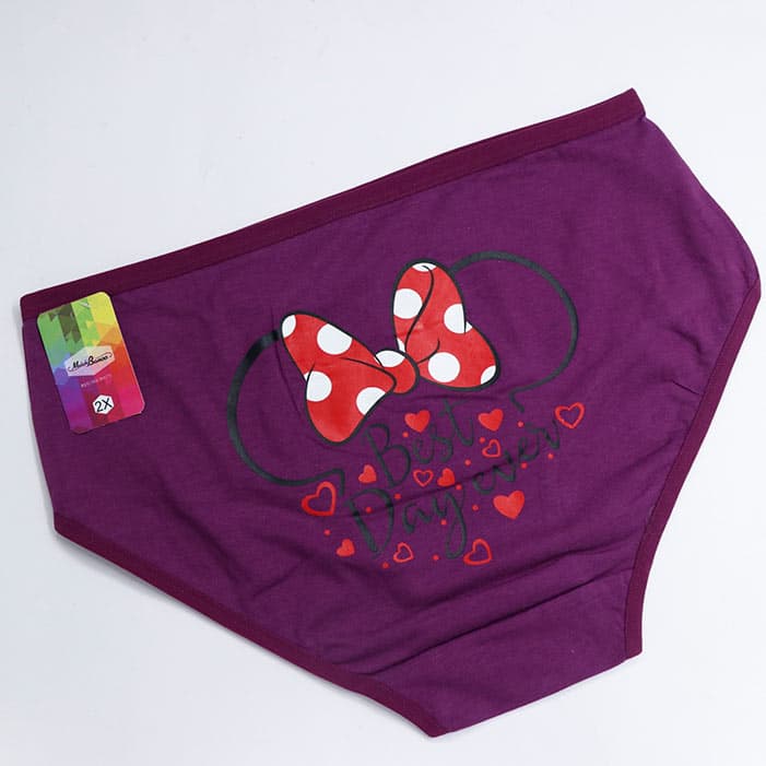 شورت زنانه ملک بانو نخی کش باریک سایز 2XL طرح پاپیون 10138 — تصویر ۸