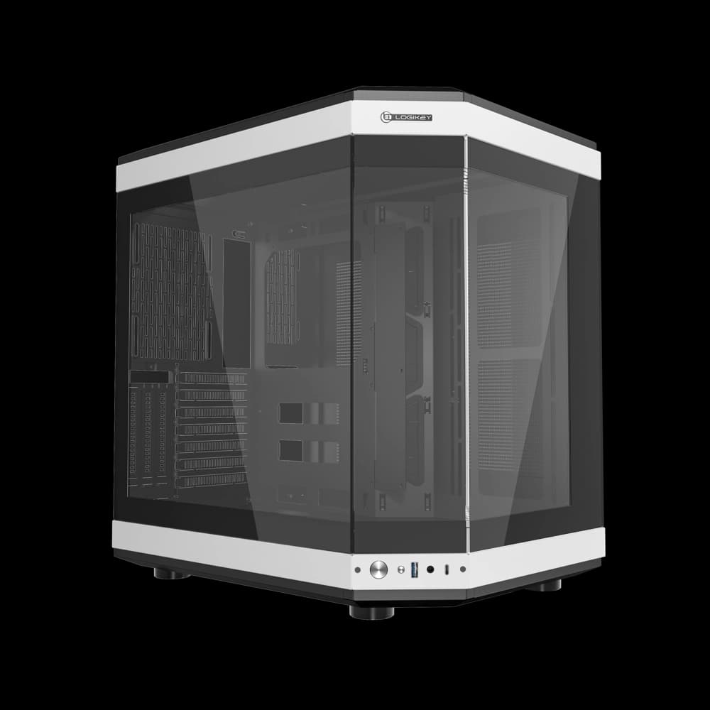 کیس سفید لاجی کی مدل LogiKey C560BW
