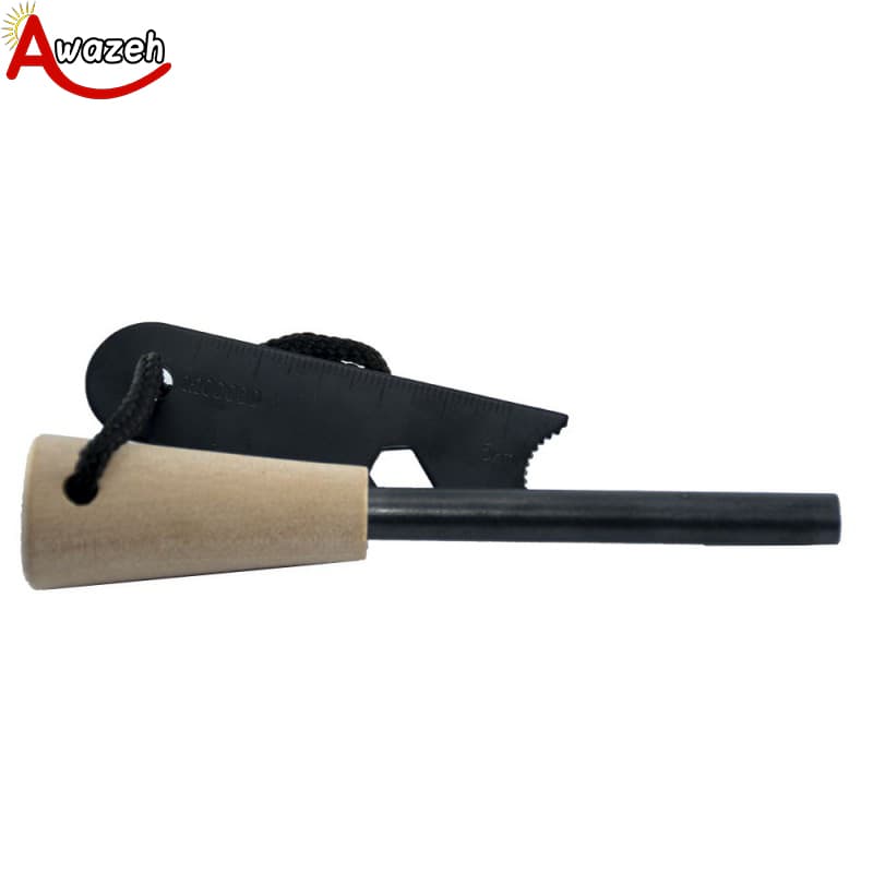 آتش زنه یا چخماق دسته چوبی