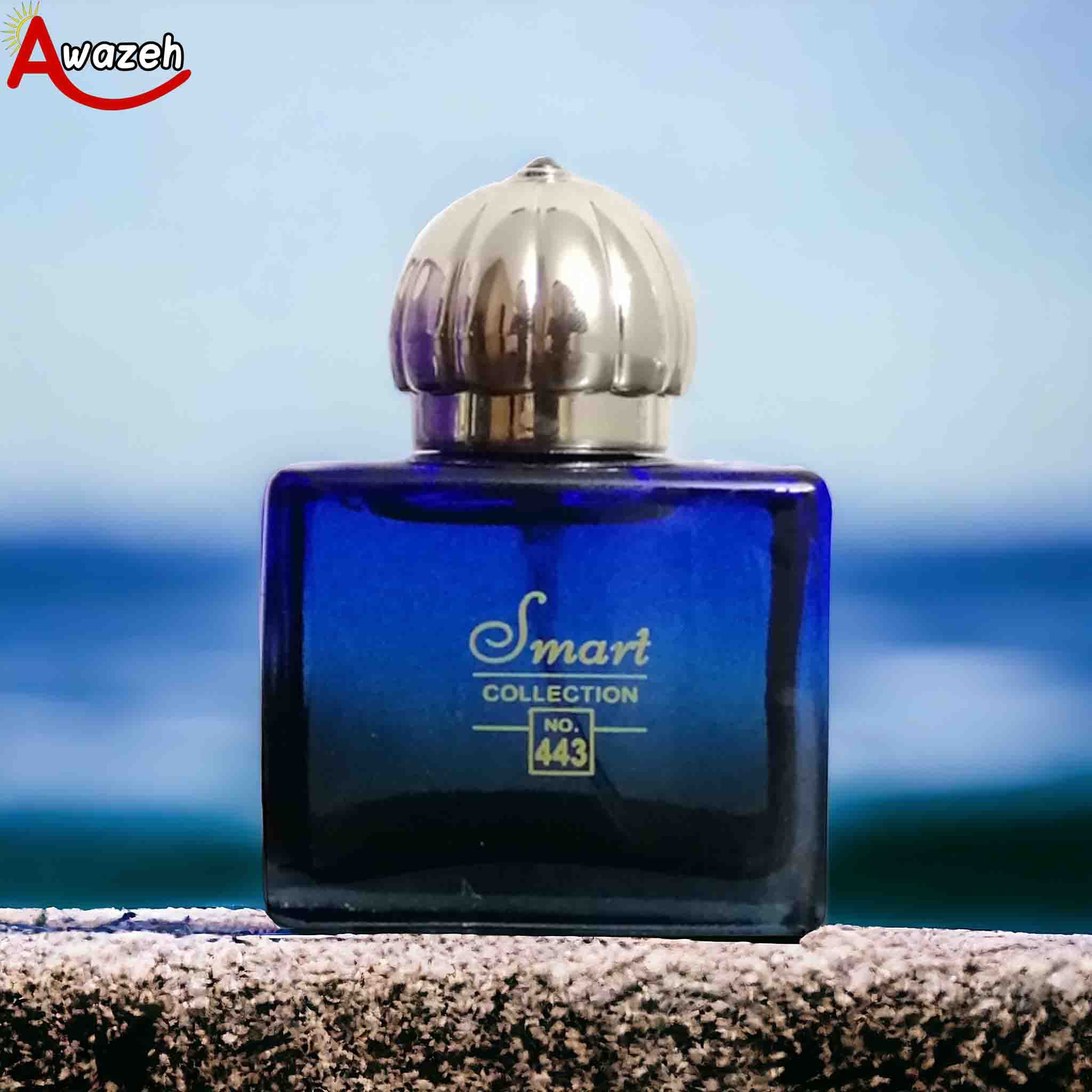 ادکلن زنانه آمواج اینترلود 25 میل اسمارت کد 443 — تصویر ۳