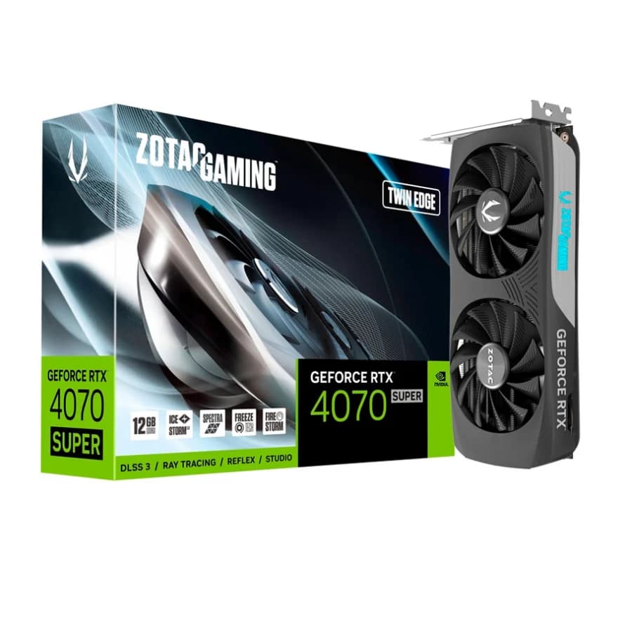 کارت گرافیک زوتاک GeForce RTX 4070 SUPER OC Twin Edge