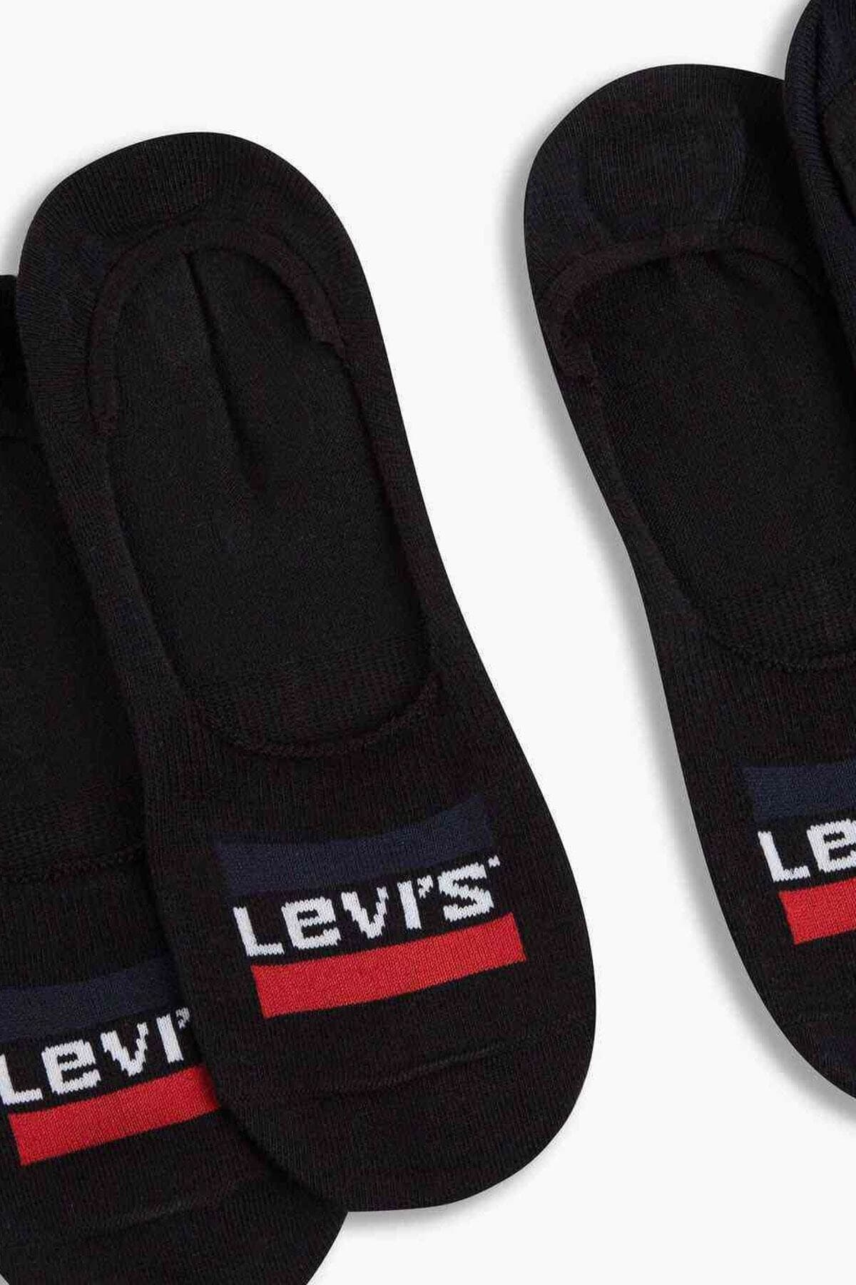 جوراب لیوایز مردانه مشکی کژوال / روزمره راسته آستین کوتاه لباس خانگی | Levi’s 3715701690 TR