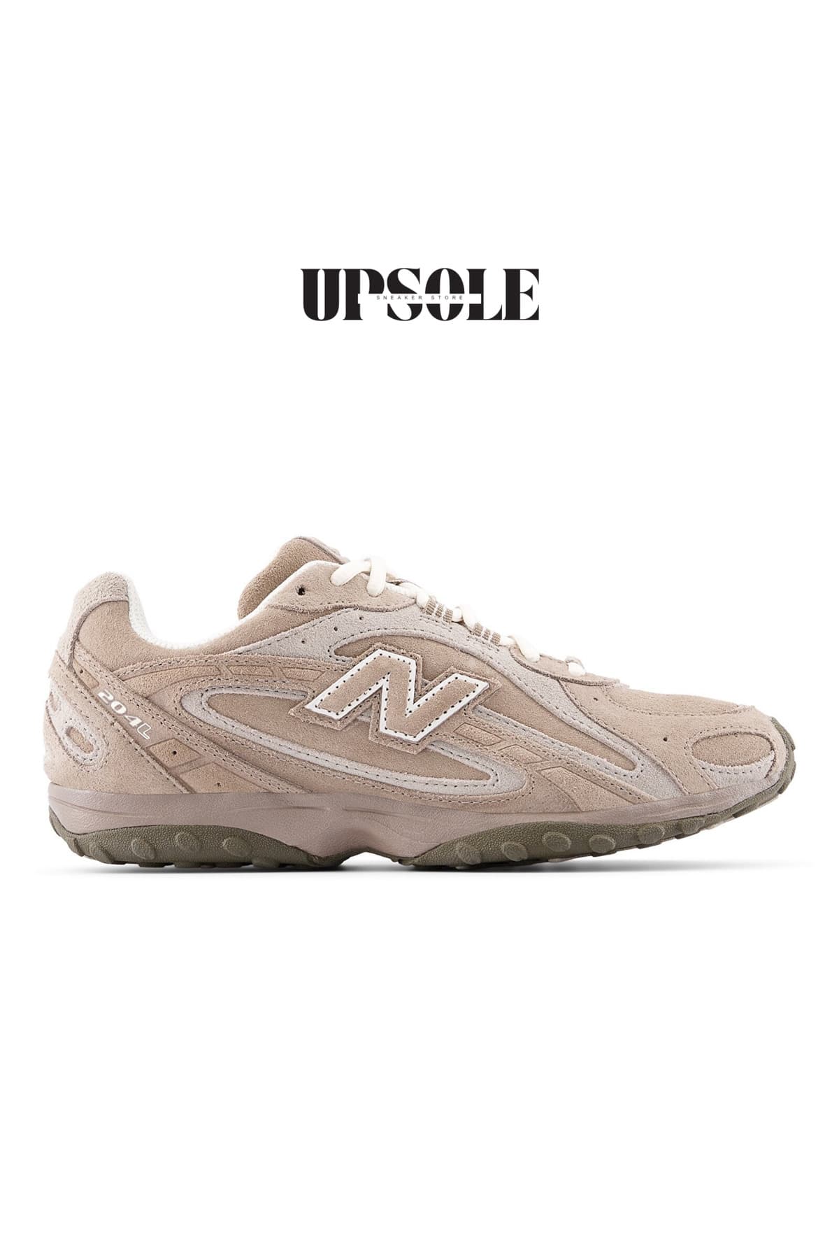 کفش اسنیکر نیو بالانس زنانه جیر قهوه ای Authentic راسته شیک/شبانه | New Balance U204LMMA VN