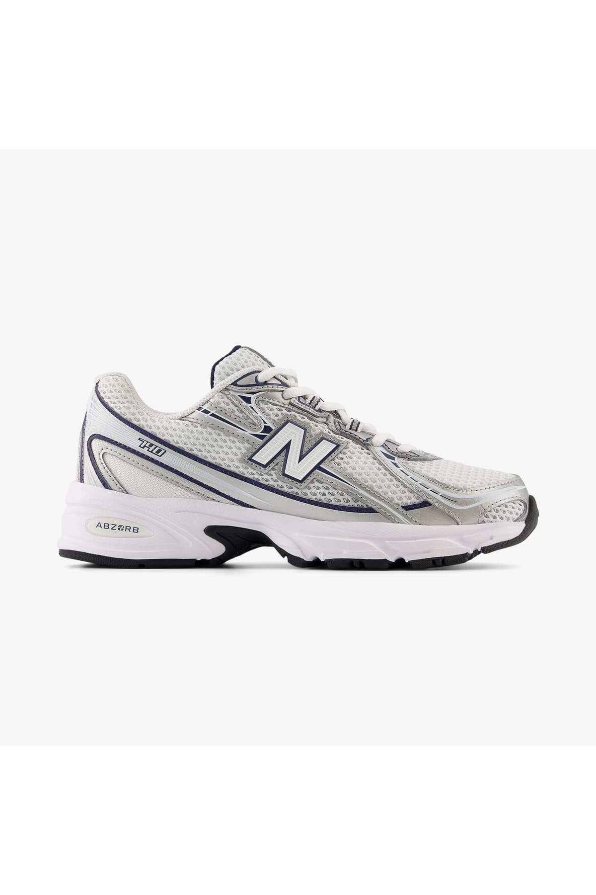 کفش اسنیکر نیو بالانس زنانه پارچه خاکستری بیسیک راسته اسپرت | New Balance U740WN2 ID
