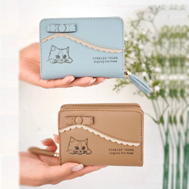 کیف پول پشت جاکارت فانتزی دخترانه 20-181 — تصویر ۳
