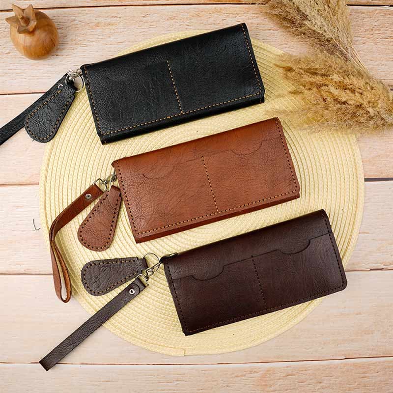 کیف پول سه لت دوجیب جاکلیدی دار 39-106
